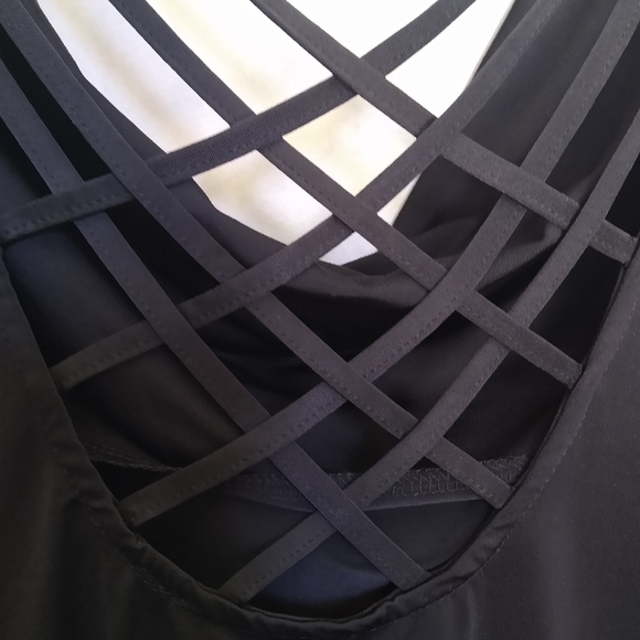 Frederick's of Hollywood black Long Sleeve Blouse - Picture 6 of 12